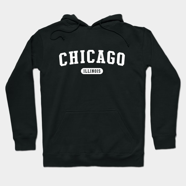 Chicago, Illinois Hoodie by Novel_Designs